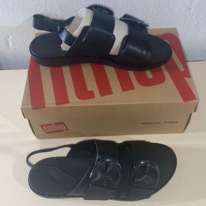 Fitflop Leather Back-Strap Sandals